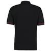 Kustom Kit Mens Button Down Contrast Short Sleeve Polo Shirt