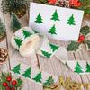 500pcs Christmas Hat Stickers Cartoon Laser Gift Packaging Box Decoration Stickers Labels Envelope Gift Bag Sealing Sticker
