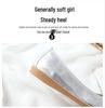 Women's Pointed Toe Rhinestone Flats - New 2026 Korean Style, Soft Leather, Versatile for All Seasons, Ideal for Work and Autumn Wear.