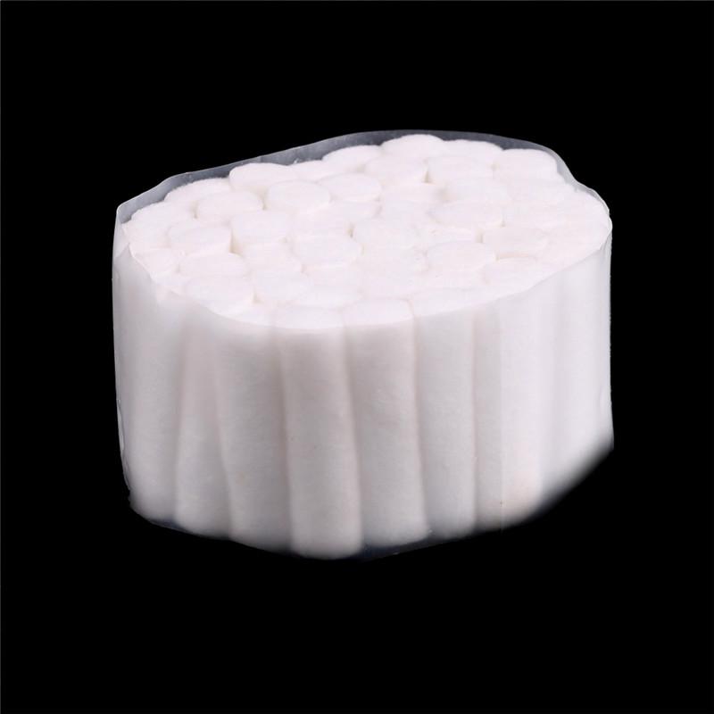 50 Pcs Dental Disposable High Absorbent Cotton Fibers Soft Rolls Pliable 10*38Mm