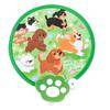 Ins Cute Reflector Cartoon Heart Folding Hand Fan - Portable Round Fan for Photos
