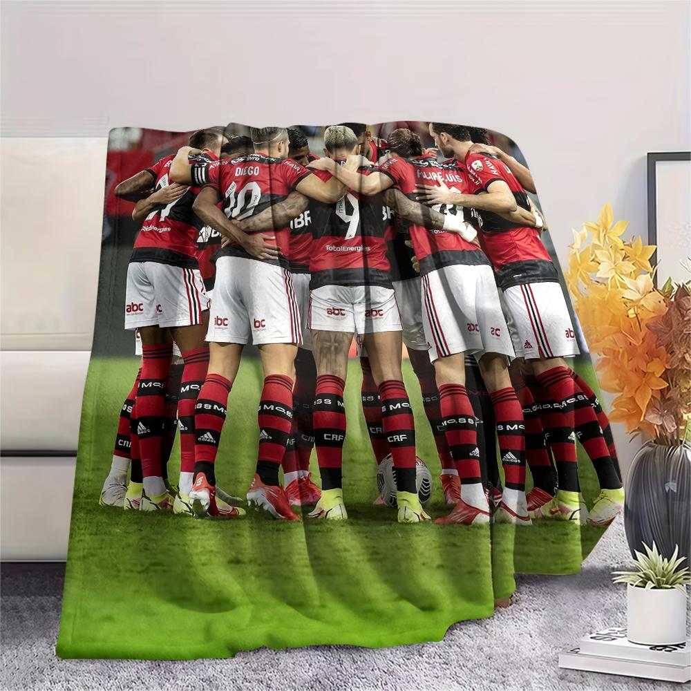 Flamengo Sports Club,pattern Flannel Blanket, High Quality Comfortable for All Seasons, Home Decor, Warmth and Comfort, Perfect for Gifts.
