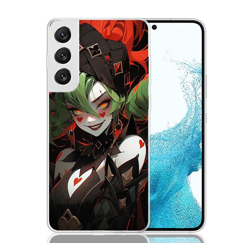 

Jester Crazy Woman Phone Case For Samsung Galaxy S26 Ultra S23 S24 S25 Edge S20 FE S21 S22 Plus Soft Print Shell Cover Fundas Ga Samsung S24 Plus