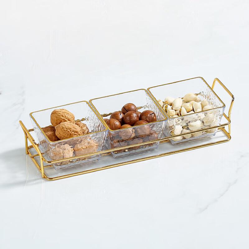 Jing Zhou Yuan Acrylic Partitioned Serving Tray