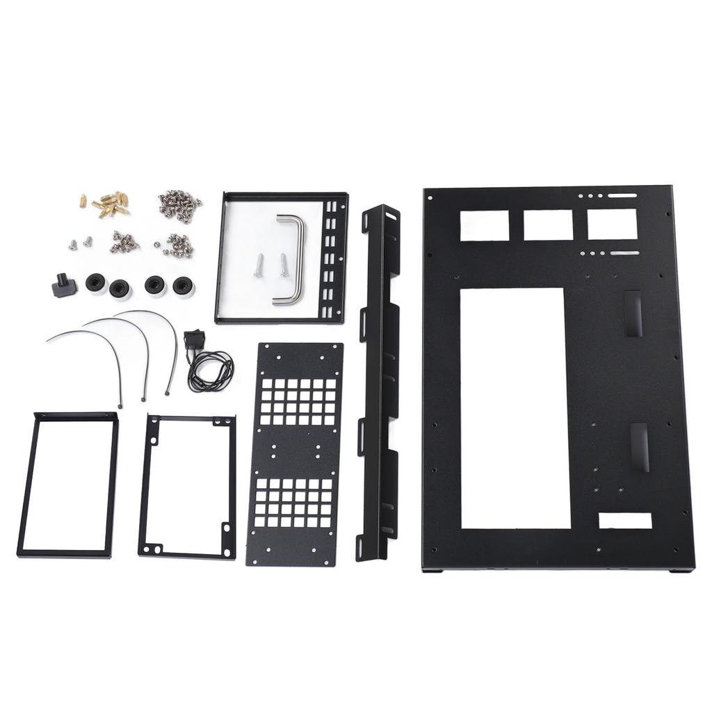 DIY Computer Motherboard Case Rack Powerful Cooling Steel Plate ATX M ATX ITX Gaming PC Case Open Frame with Handle