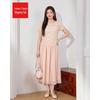 IEFIEF Plus Size Summer Two-Piece Long Dress Set