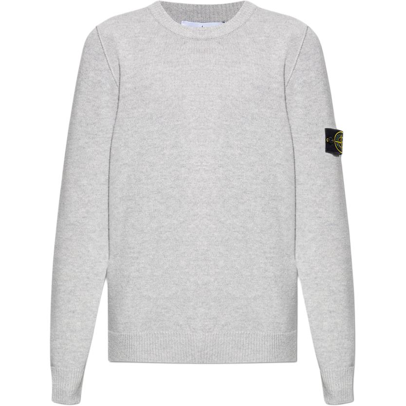 STONE ISLAND Logo Patch Crewneck Jumper K2S155100072S00A3-V0M64