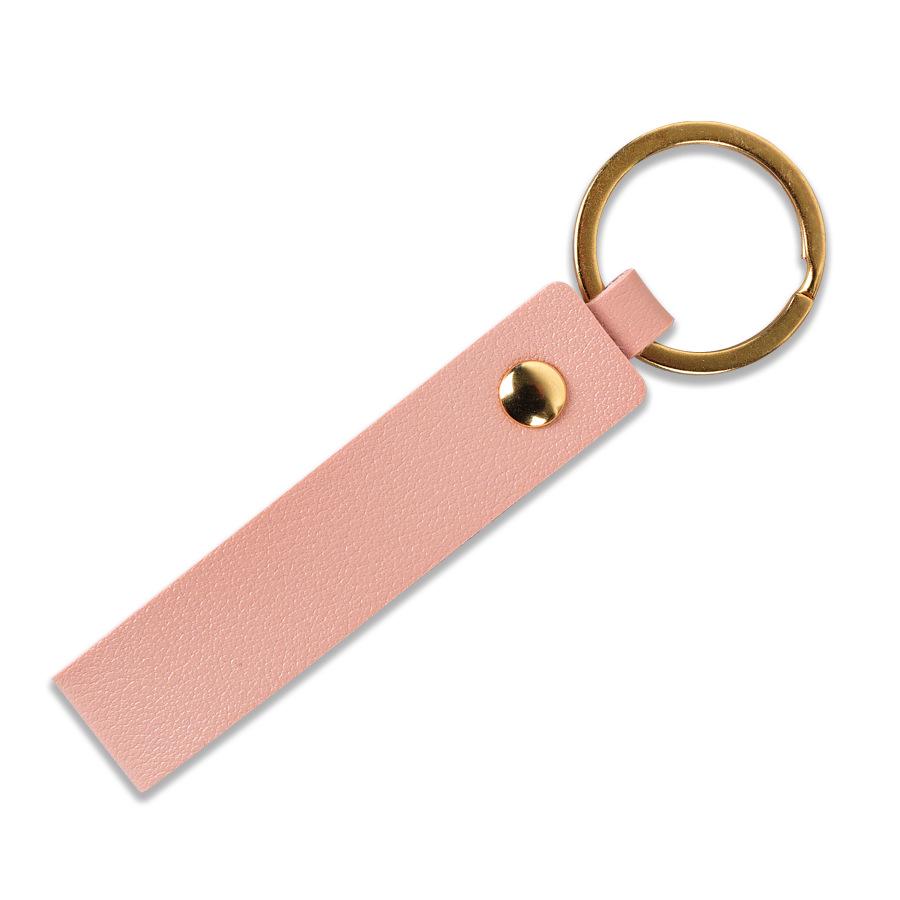 

PU Leather Keychain: Versatile Hand Strap & Detachable Accessory рожевий