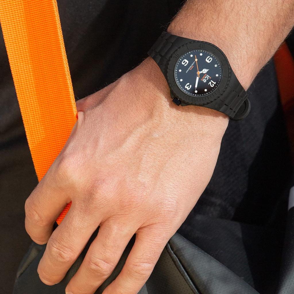 Authorized Ice-watch Authorized Dealer [Ice-watch] Ice-Watch Men's Unisex Watch 019154 ICE Generation Black Forever Medium