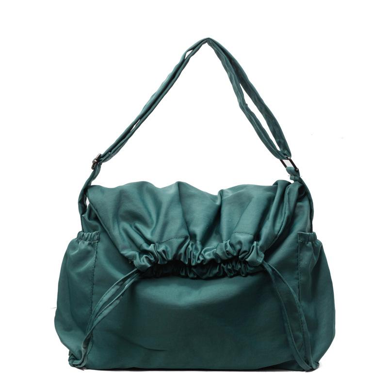 Women's Bag New Men and Women Couple Satchel Drawstring Messenger Bag Casual Shoulder Backpack