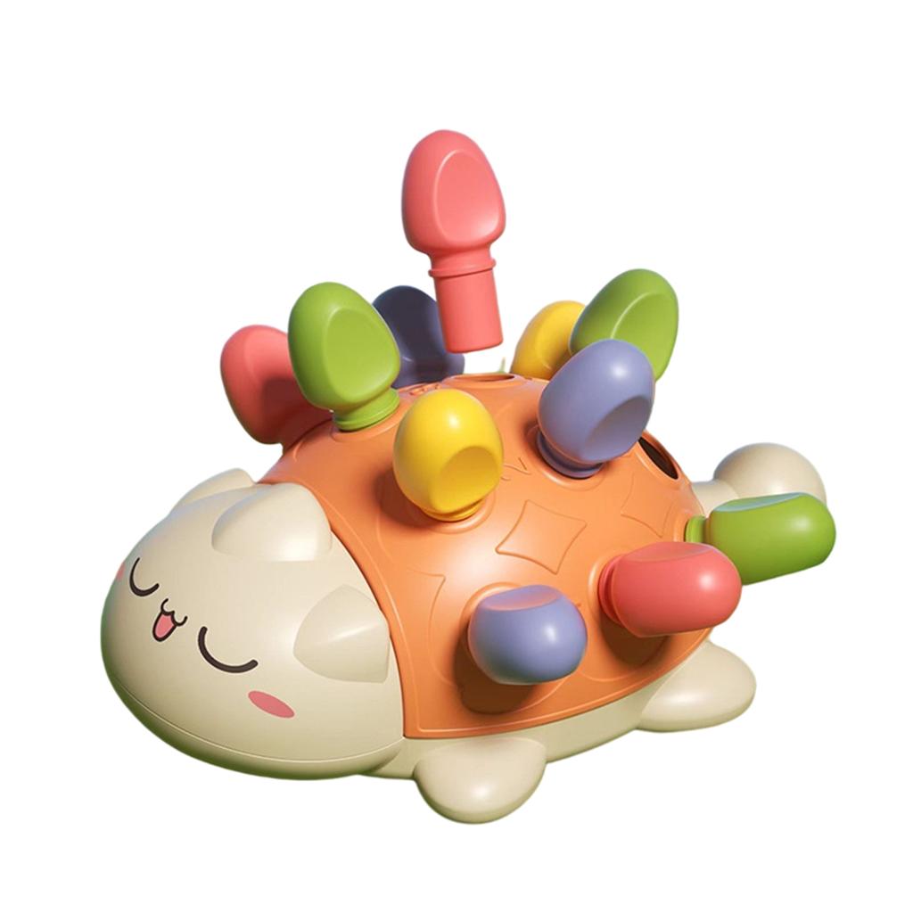 Insert Dinosaur/Hedgehog Puzzle Toy Game Fine Motor Training Hand-Eye Coordination Gift For Children