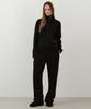 Wednesday Oasis For Woman W/Essential Line Track Corduroy Wide Pants_Black(W25-Pt34)