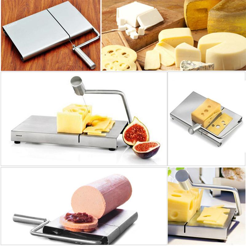 Home Stainless Steel Cheese Slicer Cheese Ham Cheeses Butter Cutting Machine With Comfortable Grip Easy To Slice Kitchen Tools
