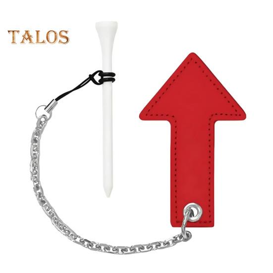 

Т-образные клюшки для гольфа с цепью, высокая устойчивость, компактный дизайн, легко носить с собой, прочные клюшки для гольфа, аксессуары для обучения замаху в гольфе красный