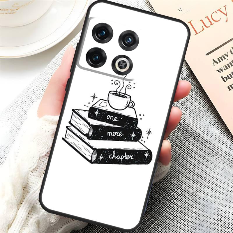 

Books And Coffee Cover For OnePlus 13 15 13R 13T 12 12R 10T 11 10 Pro OnePlus Nord 5 CE 3 4 Lite N20 N30 Case OnePlus Nord CE4Lite