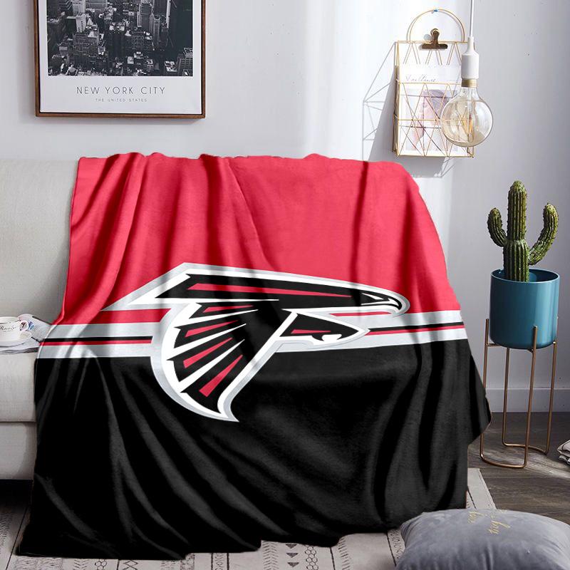 Atlanta-Falcons Rise Up Blanket Lightweight Flannel Bedding Blanket Perfect for Travel, Camping, Living Rooms, Offices, Sofas, Fan Christmas gift
