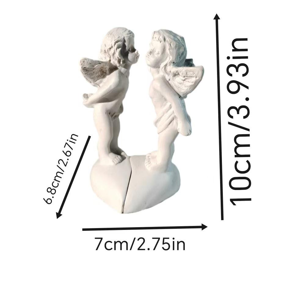 Скандинавские Минималистичные Керамические Ангелы - Современный Декор для Дома и Рождества