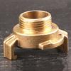 4Type Garden Water Connectors Brass Type Quick Connect Water Fittings Claw Couplings Tap Connectors Rubber Pad Garden Supplies