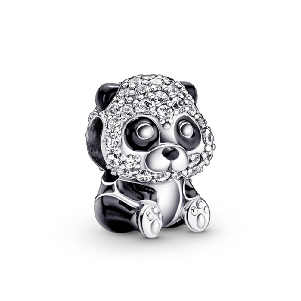 Pandora Sparkling Cute Panda Charm_790771C01