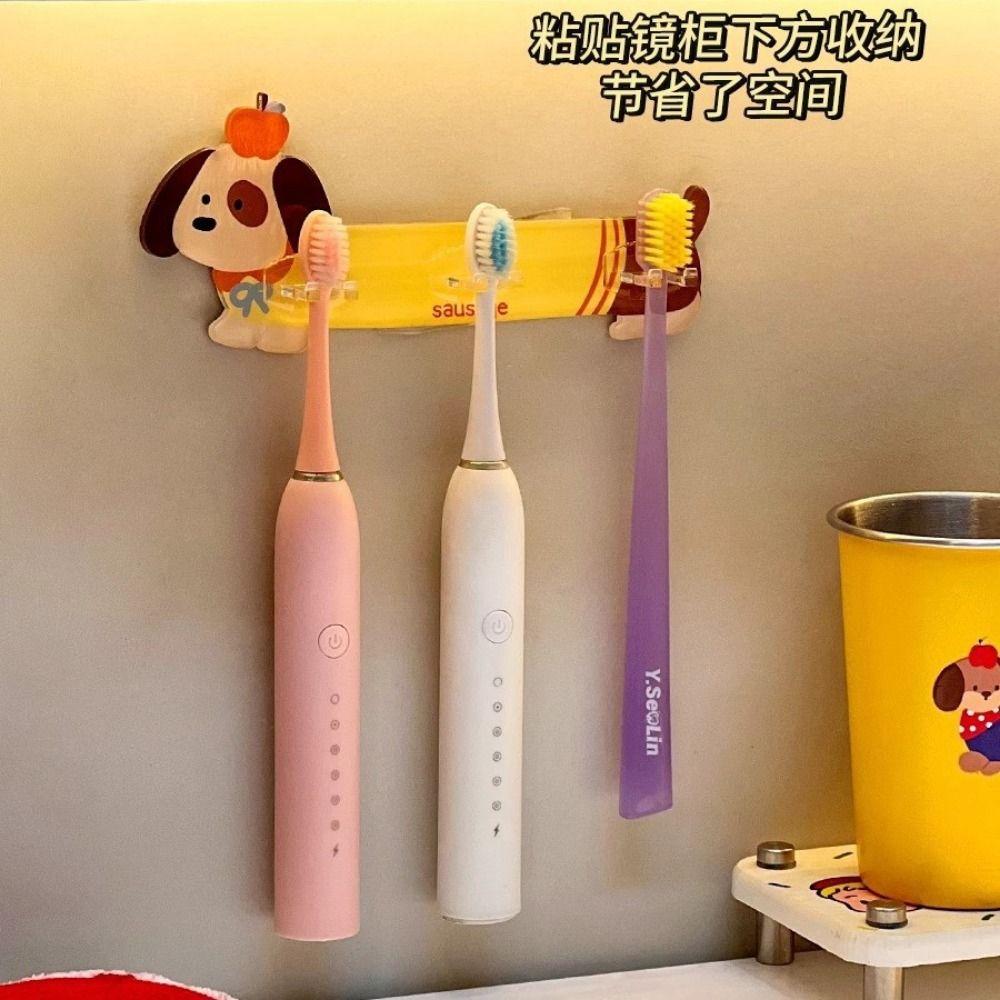 Waterproof Dachshund Toothbrush Holder Wall Mounted Hanging Toothbrush Stand  Electric Toothbrush