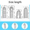 Silicone Finger Sleeve No Vibrators G Spot Orgasm Massage Clitoris Stimulator Masturbators Anal Sex Toys For Woman Beginner