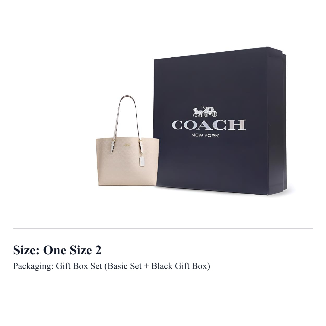 COACH Mollie Artificial Leather Tote Bag