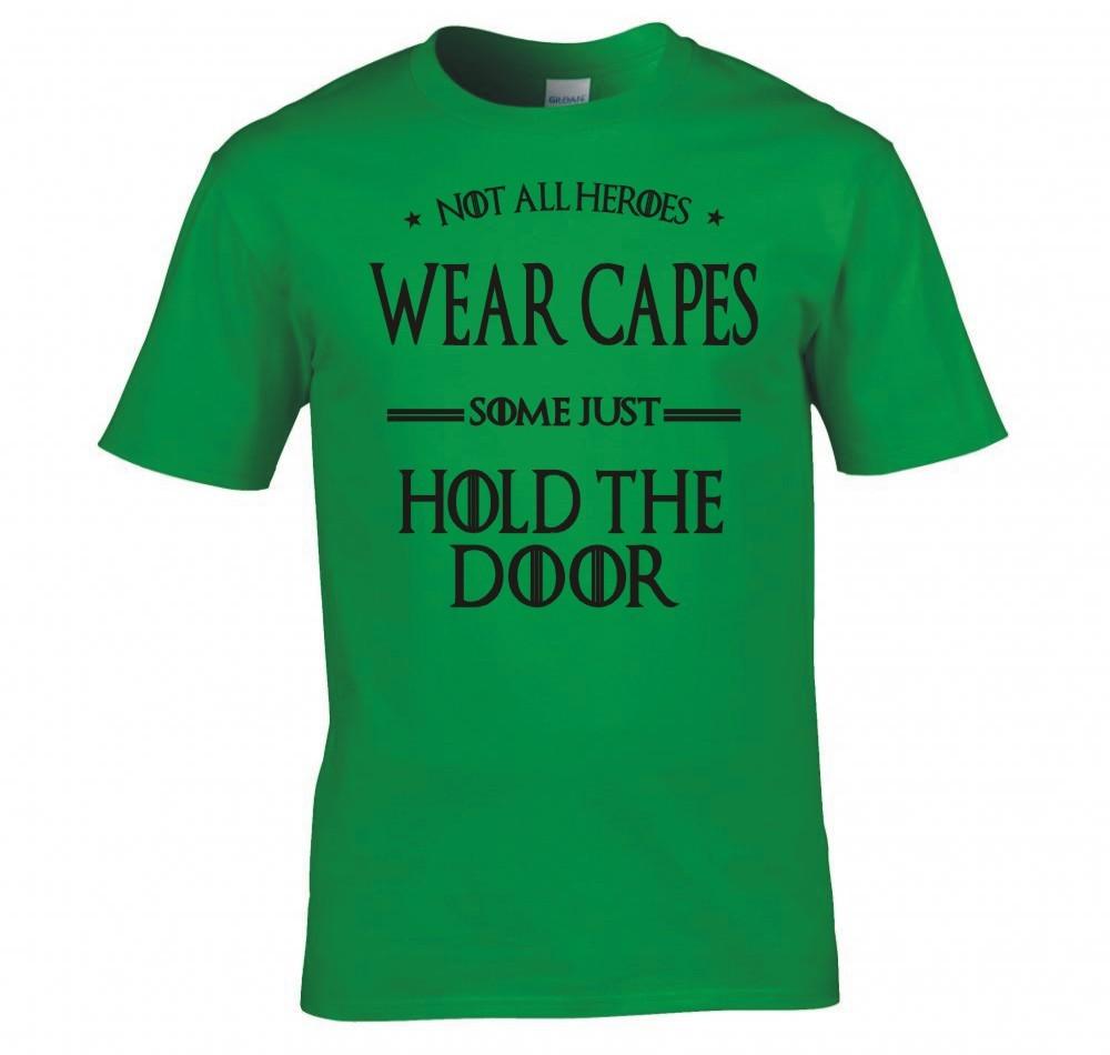 Game Of Thrones Hodor Not All Heroes Wear Capes T Shirt New