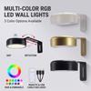 Rechargeable Wall Light with Wireless Remote, Ball Night Light, No Wiring Indoor Lamp