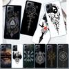 Nordic Norse Phone Case For Redmi Note 13 5G 14 Pro Plus Redmi 12 12C 13C 14C 10 10A 10C 9 9C 9T 9A 8 8A K70 Pro TPU Clear Cover