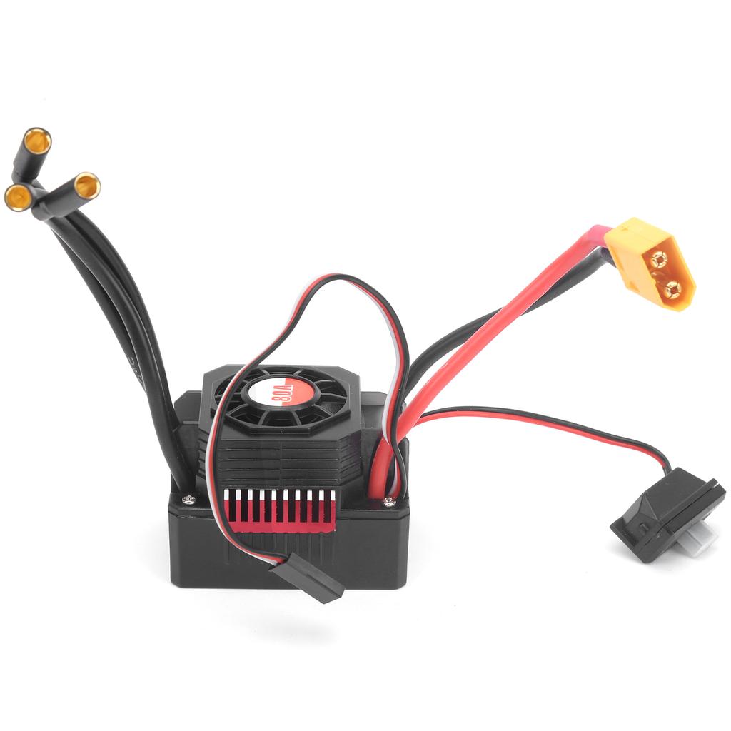 SURPASSHOBBY 80A Waterproof Brushless ESC with XT60 Plug for 1/0 1/8 RC Car