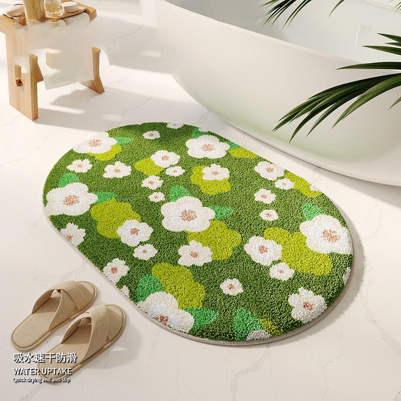Entrance Floor Mat Bathroom Floor Mat Anti Slip Quick Drying Floor Mat Bathroom Anti Slip Mat