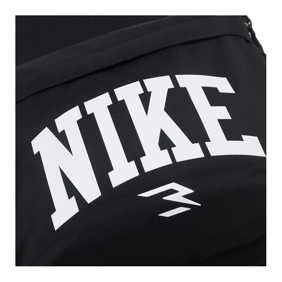 Nike 21L Brand Logo Simple Large Capacity Polyester Backpack Unisex Backpack Black N32533091GS-005