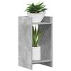 Plant Stand 2 pcs Concrete Grey 30 x 30 x 60 cm Engineered Wood