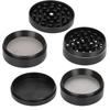 Herb Grinder Zinc Alloy 5 Layers DoubleLayer Filter Pepper Spices Smoke Grinding Tool 53mm