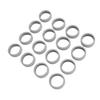 16pcs Luggage Wheel Cover Noise Reduction Vibration Damping Silicone Luggage Suitcase Castor Cover