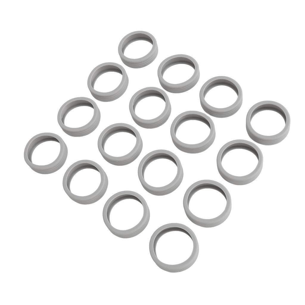16pcs Luggage Wheel Cover Noise Reduction Vibration Damping Silicone Luggage Suitcase Castor Cover
