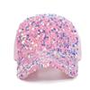 Hot Sale Fashionable Women's Sequin Baseball Cap Adjustable Outdoor Female Summer Trucker Hat Streetwear Dopamine Color Hat
