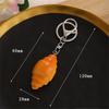 Adorable Mini Bread Keychain Cute Realistic Food Toy Charm Bread Key Holder For Keys Bags Backpacks And DIY Crafts