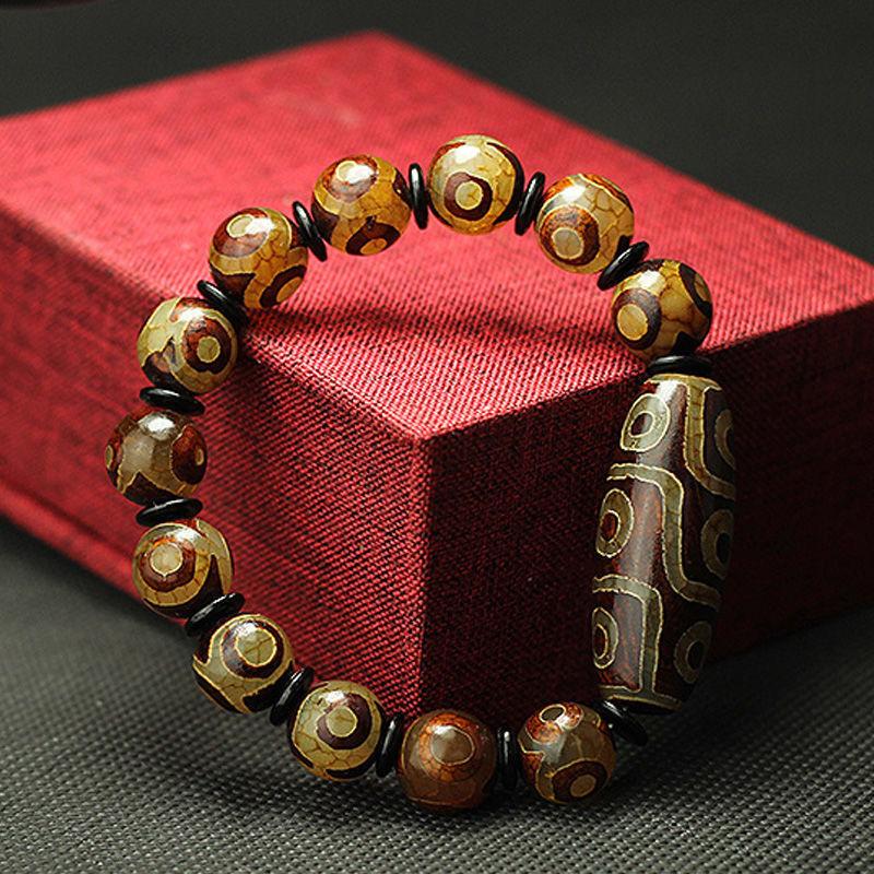 2026 Dzi Bead Barrel Bracelet Ornament Ethnic Style Jewelry Factory Live Delivery S1122616