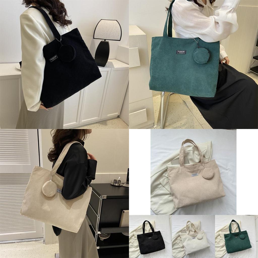 Trendy Summer 2023 Canvas Tote Bag Stylish Casual Shoulder Bag For Women
