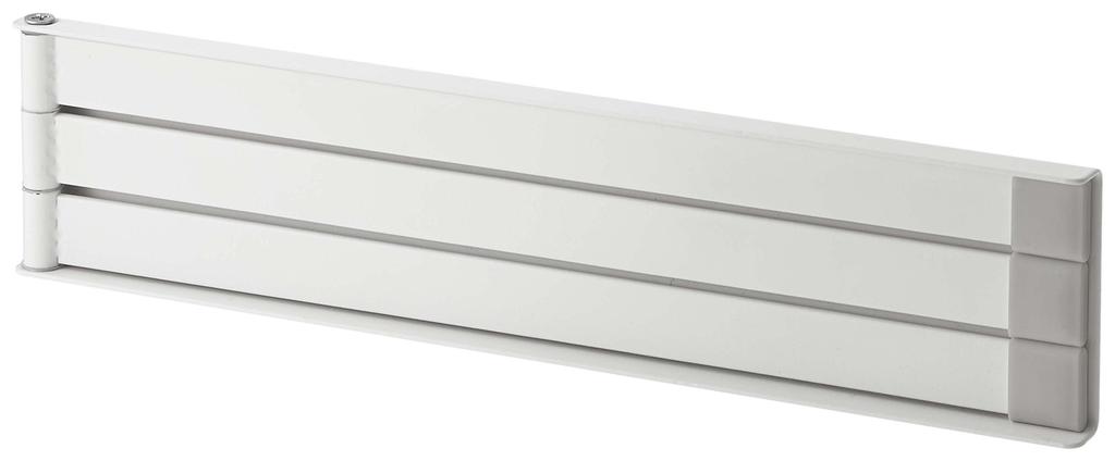 Yamazaki 2406 Magnet Dish Hanger White Approx. W24 X D1 X H6 Cm Plate Plate Dish Rack Kitchen Storage