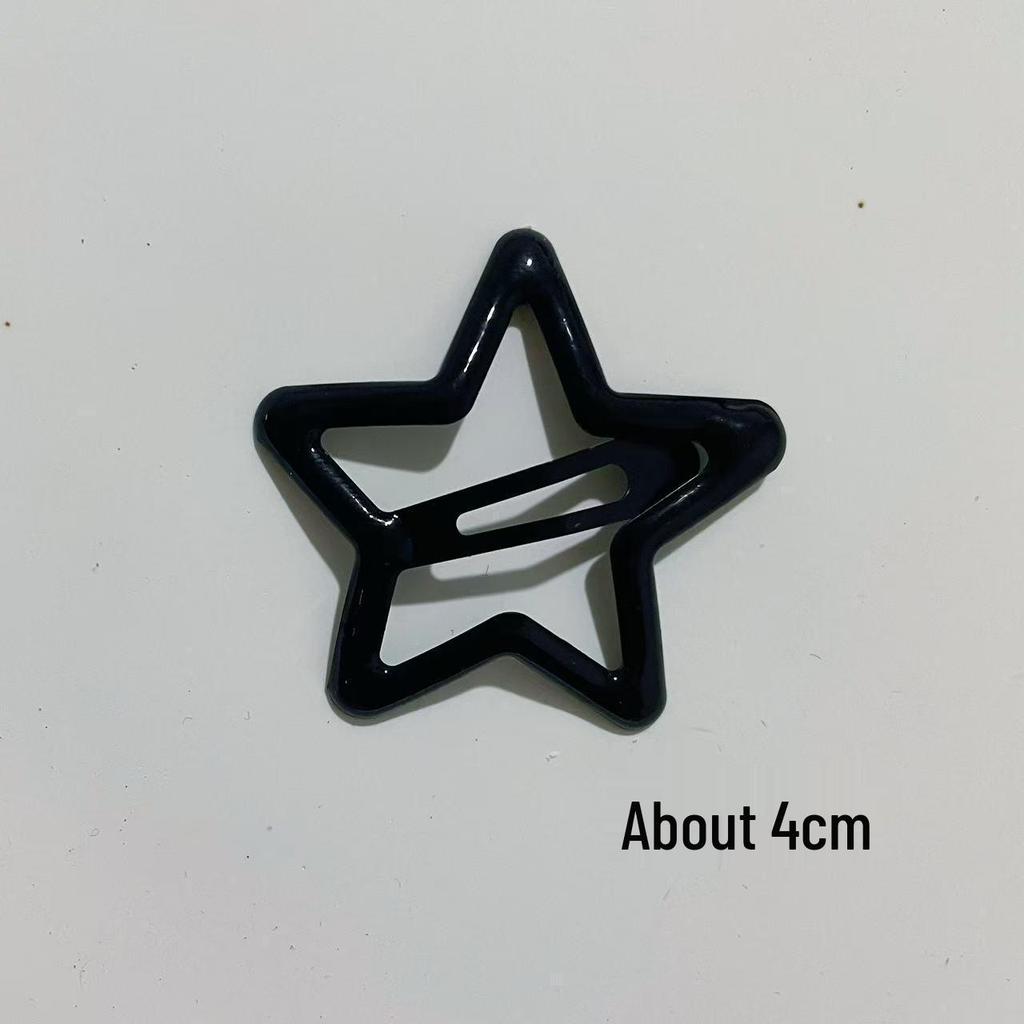 4cm Dopamine Star Hair Clip: Trendy Hairpin for Women & Babies 2025