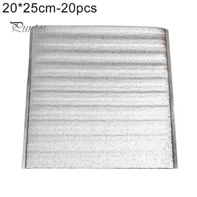 20Pcs Lunch Bag Thermal Insulation Aluminum Foil Disposable Food Delivery Pouch