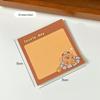 Guinea Pig Cartoon Tearable Sticky Notes - Cute, Non-Adhesive, Square Notebook for Students