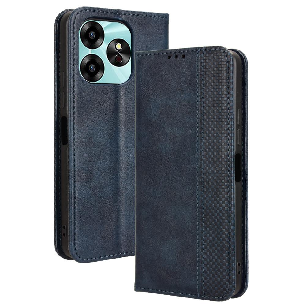 For Umidigi G6 Wallet Phone Case Retro Stand Leather Flip Cover