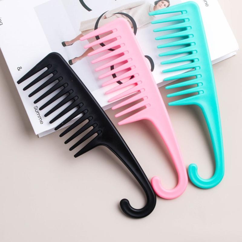 Wide Tooth Comb Detangling Hair Brush, Premium Care Handgrip Comb, Apply to for Curly, Wet, Dry, Thick ,Thin Hair