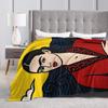 Roy Lichtenstein Pop Art Blankets Soft Novelty Plush Throw Blanket For Couch Bed Camping Flannel Bedspread Bed Cover
