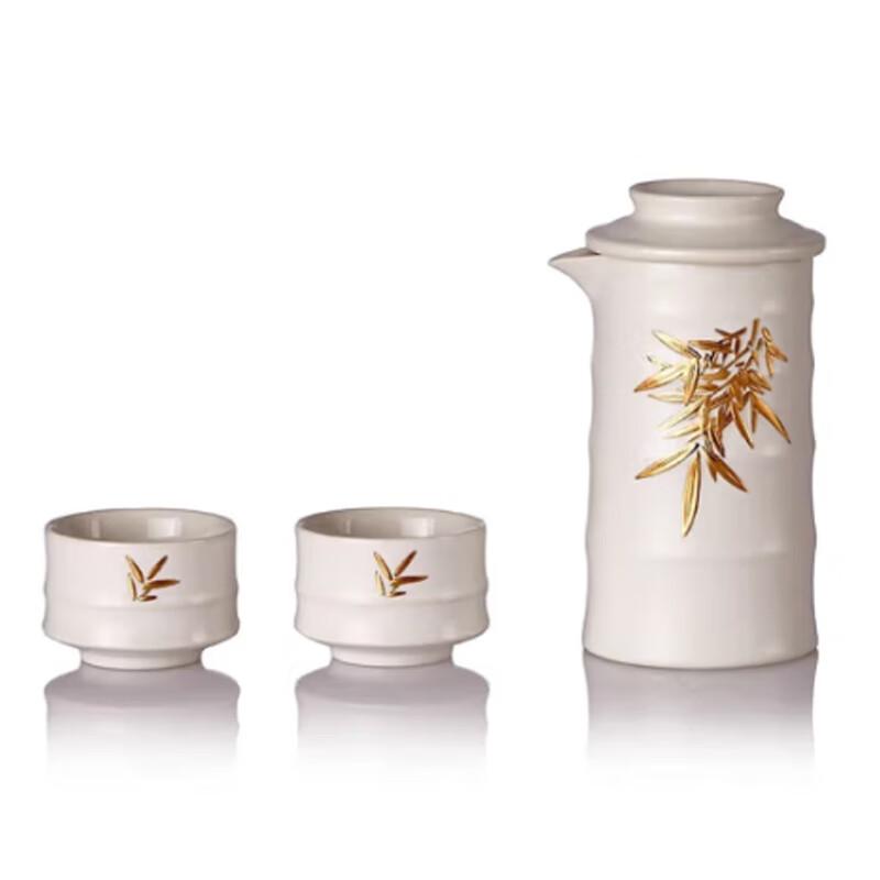 ACERA Bamboo Gentleman Ceramic Teapot Set