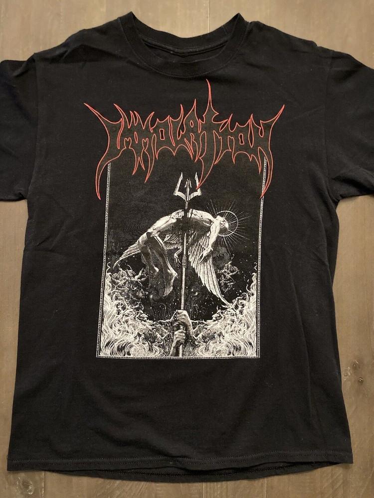 

Immolation Band Live On Stage Black TShirt Cotton Unisex Unisex T-Shirt XXXL