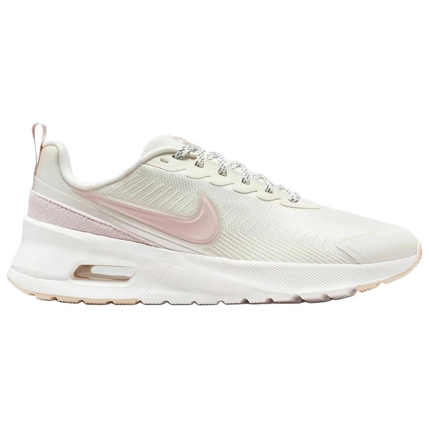 Nike Air Max Nuaxis Comfortable Durable Breathable Running Shoes Women Sneaker White Light-Pink HQ1834-102